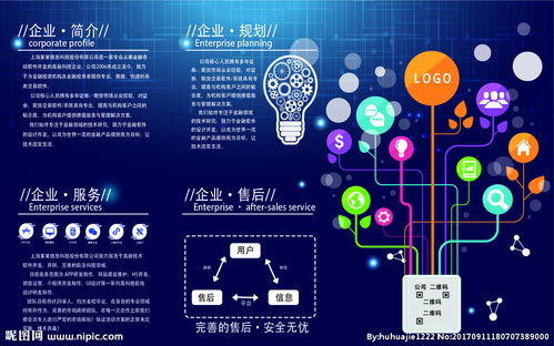 科技公司企業文化背景墻設計意圖解析 技術開發的視覺敘事